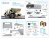 Quinta Studio QD72159 BM-21 Grad 3D-Printed coloured Interior on decal paper (Zvezda) 1/72